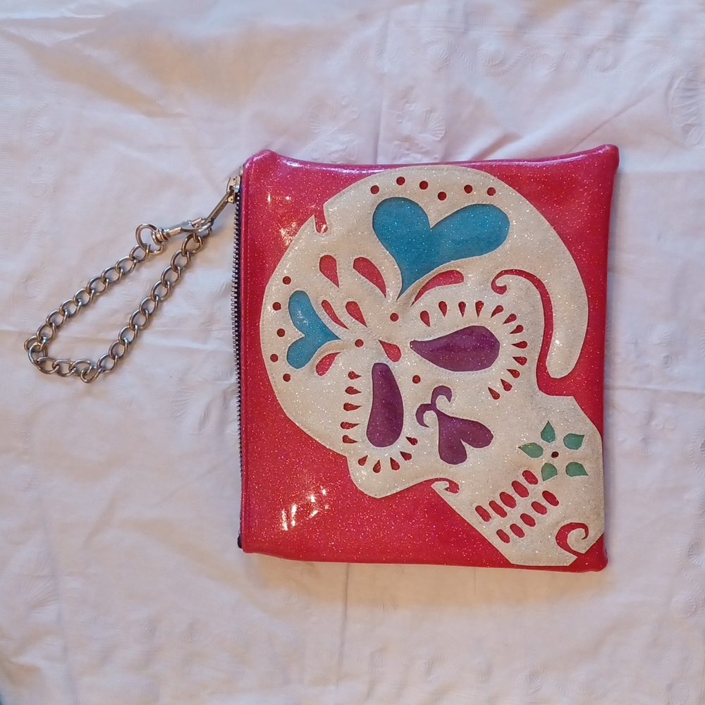 Vinyl  Wristlet